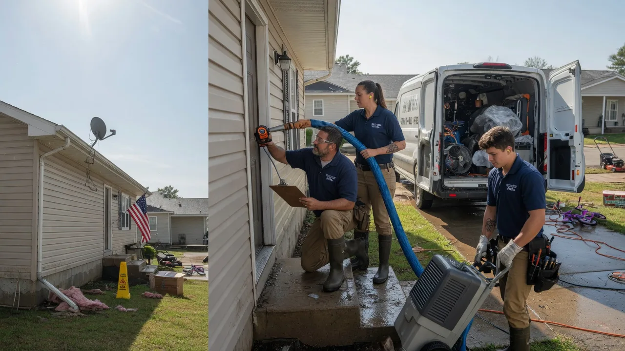 Ceiling Water Damage Restoration in Springville, CA near me